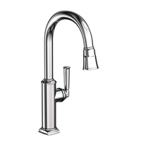  Zemora Pull-Out Spray Kitchen Faucet - Polished Chrome