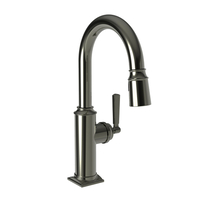  Adams Single-Hole Bar Faucet - Polished Nickel - Natural