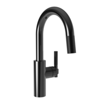  Muncy Single-Hole Bar Faucet - Midnight Chrome