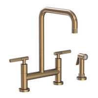  Muncy Two-Handle Kitchen Faucet - Antique Brass