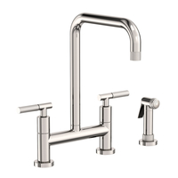  Muncy Two-Handle Kitchen Faucet - Polished Nickel