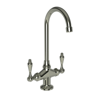  Annabella Single-Hole Bar Faucet - Polished Nickel - Natural