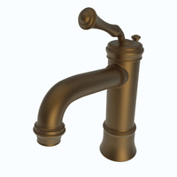  Astor Single Hole Bathroom Faucet - Satin Bronze - PVD