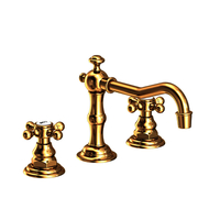  Chesterfield 8'' Widespread Bathroom Faucet - Uncoated Polished Brass - Living