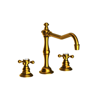  Chesterfield Two-Handle Kitchen Faucet - Satin Brass - PVD