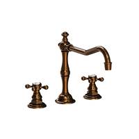  Chesterfield Two-Handle Kitchen Faucet - Antique Brass