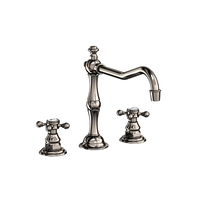  Chesterfield Two-Handle Kitchen Faucet - Polished Nickel - Natural