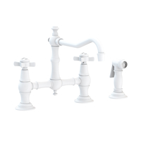  Fairfield Two-Handle Kitchen Faucet - Matte White