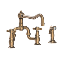  Fairfield Two-Handle Kitchen Faucet - Antique Brass