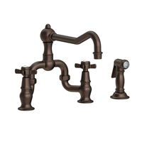 Two Handle Kitchen Faucet 3 Hole