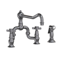Two Handle Kitchen Faucet 3 Hole