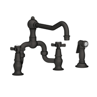  Fairfield Two-Handle Kitchen Faucet - Flat Black