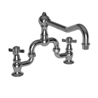  Fairfield Two-Handle Kitchen Faucet - Polished Chrome