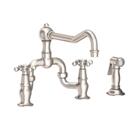  Chesterfield Two-Handle Kitchen Faucet - Satin Nickel