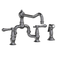 Two Handle Kitchen Faucet 3 Hole