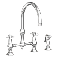  Fairfield Two-Handle Kitchen Faucet - Polished Chrome