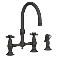  Fairfield Two-Handle Kitchen Faucet - Flat Black