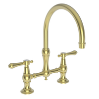  Chesterfield Two-Handle Kitchen Faucet - Satin Brass - PVD