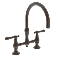 Two Handle Kitchen Faucet 8'' Center