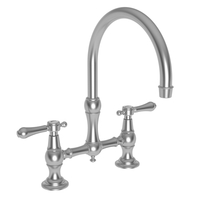  Chesterfield Two-Handle Kitchen Faucet - Stainless Steel - PVD