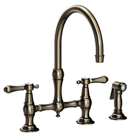  Chesterfield Two-Handle Kitchen Faucet - Antique Nickel