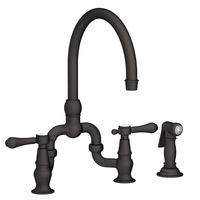 Two Handle Kitchen Faucet 8'' Center Two Handle Kitchen Faucet 8'' Center