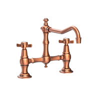 Two Handle Kitchen Faucet 2 Hole