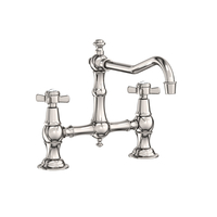  Fairfield Two-Handle Kitchen Faucet - Polished Nickel - Natural
