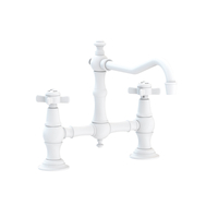  Fairfield Two-Handle Kitchen Faucet - Matte White