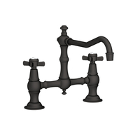 Fairfield Two-Handle Kitchen Faucet - Flat Black