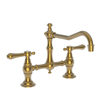 Two Handle Kitchen Faucet 8'' Center