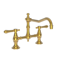 Two Handle Kitchen Faucet 8'' Center