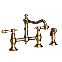 Two Handle Kitchen Faucet 8'' Center