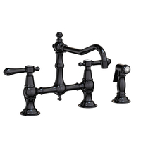Two Handle Kitchen Faucet 8'' Center