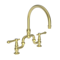 Two Handle Kitchen Faucet 8'' Center