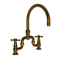 Two Handle Kitchen Faucet 8'' Center
