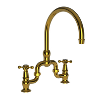 Two Handle Kitchen Faucet 8'' Center