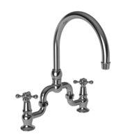  Chesterfield Two-Handle Kitchen Faucet - Polished Chrome