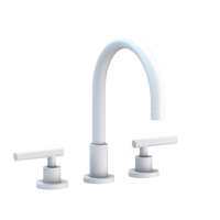  East Linear Two-Handle Kitchen Faucet - Matte White