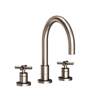 Two Handle Kitchen Faucet 3 Hole