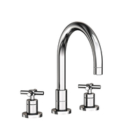  East Linear Two-Handle Kitchen Faucet - Polished Chrome