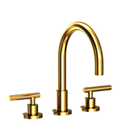 Two Handle Kitchen Faucet 3 Hole