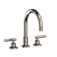  East Linear Two-Handle Kitchen Faucet - Polished Nickel - Natural