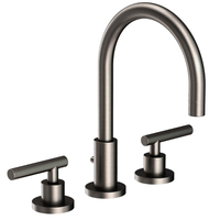  East Linear 8'' Widespread Bathroom Faucet - Stainless Steel - PVD