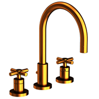  East Linear 8'' Widespread Bathroom Faucet - Satin Gold