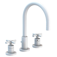  East Linear 8'' Widespread Bathroom Faucet - Matte White