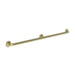 Newport Brass N2400-3942/03N Uncoated Polished Brass - Living Grab Bar