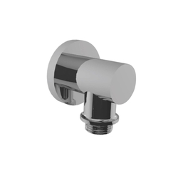 N285-2/03N Wall Supply Elbow Shower Accessory - Uncoated Polished Brass - Living N285-2/03N Wall Supply Elbow Shower Accessory - Uncoated Polished Brass - Living