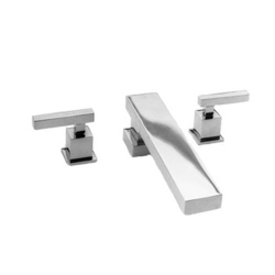 N3-2026/65 Cube 2 Tub Faucet Trim Trim Kit - Biscuit