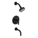 Newport Brass N3-2972BP/54 Gloss Black Tub & Shower Faucet Trim Kit